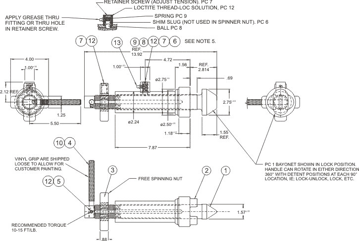 T15000A Series Twist Lock: Reliable & Robust