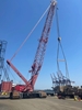 A Telescopic beam lifting equipment at a port in New Jersey!